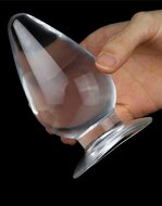 Lovetoy - Transparante Buttplug - Flawless - 11.5 x 6 cm