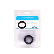 Kiotos - Cockring Siliconen - Zwart - Diameter 26 mm