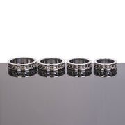 Kiotos - Cockring Met Ketting detail - RVS - Diameter 40 mm