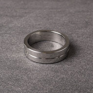 Kiotos - Extra dikke RVS Cockring - 15 mm breed - Diameter 45 mm