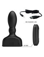 Mr. Play - Opblaasbare anaal plug - zwart