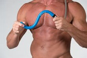 Sport Fucker Locker Room Hose Anaal Douche 45 cm - blauw
