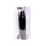 HUNG System - Dookie - Anaal Dildo - Met Vac-U-Lock- 27,5 cm - Zwart