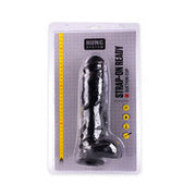 HUNG System - Zac - Dildo - Met Vac-U-Lock - Medium - Zwart