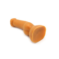 Gold Play - Soft Liquid Siliconen Anaal Dildo - Cock - Goud - Maat M