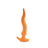 Gold Play - Soft Liquid Siliconen Anaal Dildo - Wave - Goud - Maat S