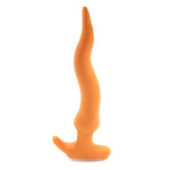 Gold Play - Soft Liquid Siliconen Anaal Dildo - Wave - Goud - Maat L