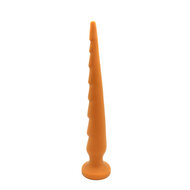 Gold Play - Soft Liquid Siliconen Anaal Dildo Rex - Goud - Maat S