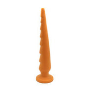 Gold Play - Soft Liquid Siliconen Anaal Dildo Rex - Goud - Maat L