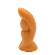 Gold Play - Soft Liquid Siliconen Dildo - Alien - Goud - Maat XL