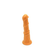 Gold Play - Soft Liquid Siliconen Dildo - Beast - Goud - Maat S