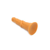 Gold Play - Soft Liquid Siliconen Dildo - Beast - Goud - Maat S