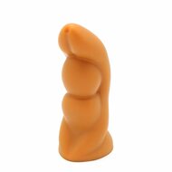 Gold Play - Soft Liquid Siliconen Dildo - Alien - Goud - Maat XL