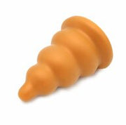 Gold Play - Soft Liquid Siliconen Anaal Dildo Blop - Goud - Maat XL
