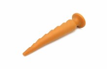 Gold Play - Soft Liquid Siliconen Anaal Dildo Rex - Goud - Maat L