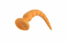 Gold Play - Soft Liquid Siliconen Anaal Dildo Rex - Goud - Maat L