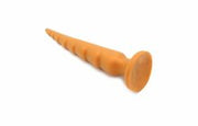 Gold Play - Soft Liquid Siliconen Anaal Dildo Rex - Goud - Maat L