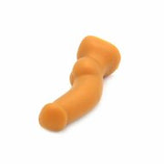 Gold Play - Soft Liquid Siliconen Anaal Dildo - Cock - Goud - Maat L