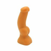 Gold Play - Soft Liquid Siliconen Anaal Dildo - Cock - Goud - Maat L