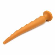 Gold Play - Soft Liquid Siliconen Anaal Dildo Rex - Goud - Maat M