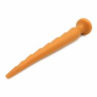 Gold Play - Soft Liquid Siliconen Anaal Dildo Rex - Goud - Maat S