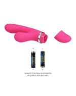 Pretty Love - Tarzan Vibrator Met ZuigFunctie WILLOW - Roze