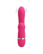Pretty Love - Tarzan Vibrator Met ZuigFunctie WILLOW - Roze