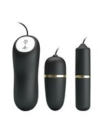 Pretty Love - Electrosex Bullet Vibrator Set - Zwart