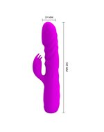 Pretty Love - Melanie - Stotende Rabbit Vibrator - Roze