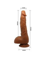 Pretty Love - Jason - Realistische G-spot Dildo - Medium Huidskleur