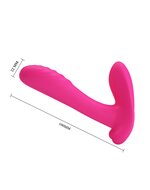 Pretty Love - Vinger Vibrator- Panty Vibrator- Partner Vibrator 3-in-1 - Roze