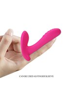 Pretty Love - Vinger Vibrator- Panty Vibrator- Partner Vibrator 3-in-1 - Roze