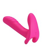 Pretty Love - Vinger Vibrator- Panty Vibrator- Partner Vibrator 3-in-1 - Roze