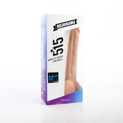 515 line - Dildo - Met Zuignap 32 x 4.1 cm - Lichte Huidskleur