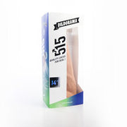 515 line - Dildo - 36 x 8.2 cm - Met Zuignap - Lichte Huidskleur
