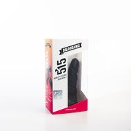 515 line - Dubbele Dildo - 18 & 13 cm - Zwart