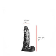 515 line - Dildo - 14.5 x 3.7 cm - Zwart