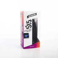 515 line - Dildo - Met Zuignap 26,5 x 6 cm - Zwart