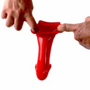 ZiZi - Penis Sleeve Megamen Bite - Zwart