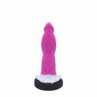Kiotos Monstar - XXL Dildo Beast No. 56 - Roze/Zwart/Wit