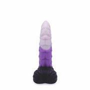 Kiotos Monstar - XXL Dildo Beast No. 53 - Paars/Zwart/Wit