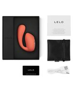 LELO - Ida Wave - dual stimulation Vibrator Met wave motion technologie En App Control - koraal