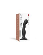 Strap-On-Me G-spot en P-spot Dildo - zwart - maat M