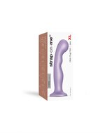 Strap-On-Me G-spot en P-spot Dildo - metallic lila - maat XL