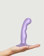 Strap-On-Me G-spot en P-spot Dildo - metallic lila - maat S