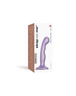 Strap-On-Me G-spot en P-spot Dildo - metallic lila - maat S