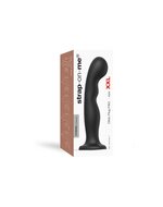 Strap-On-Me G-spot en P-spot Dildo - zwart - maat XXL