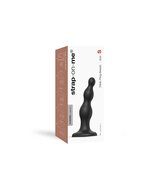 Strap-On-Me Dildo Plug Beads - zwart - maat S