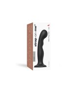 Strap-On-Me G-spot en P-spot Dildo - zwart - maat L