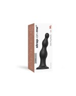 Strap-On-Me Dildo Plug Beads - zwart - maat XL